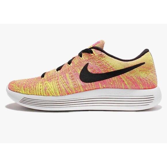 NIKE LUNAREPIC LOW FLYKNIT RUNNING JOGGING TRAINING SHOES WOMEN’S SIZE 8 MINT! - Picture 1 of 11